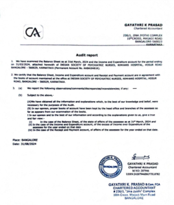ISPN Audit Report – 23-24